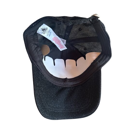 NWT Disney Ursula "Boss Witch" Black Glitter Hat Adjustable - Picture 5 of 7